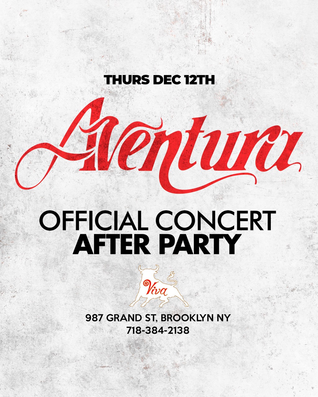Buy tickets for Aventura Concert Afterparty - DJ Babyface Aventura Concert Afterparty - DJ Babyface