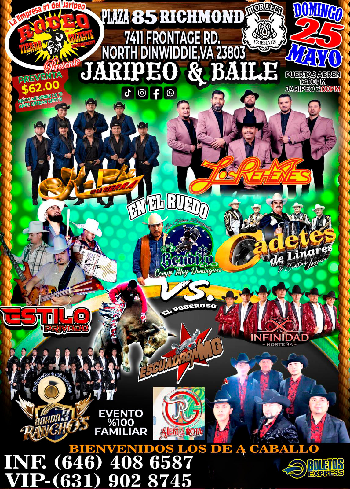 Buy tickets for JARIPEO & BAILE JARIPEO & BAILE