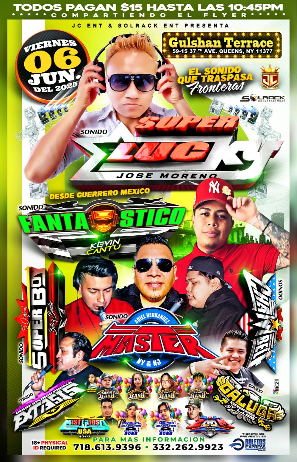 Buy tickets for SONIDO SUPERLUCKY SONIDO FANTASTICO SONIDO SUPERLUCKY SONIDO FANTASTICO