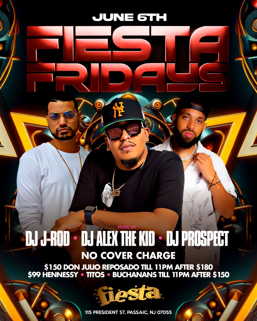 DJ J-ROD, DJ ALEX THE KID, DJ PROSPECT