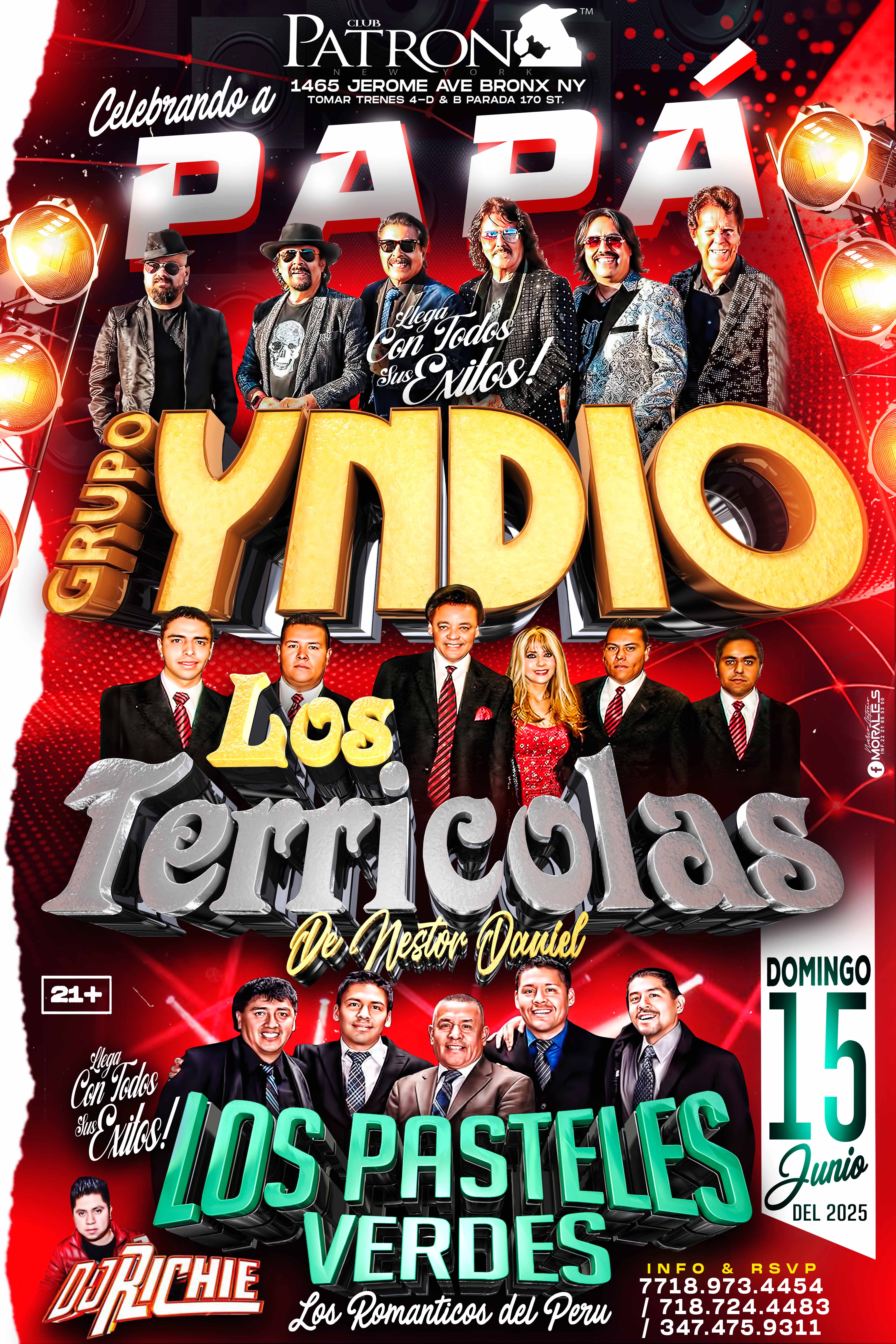 GRUPO YNDIO | LOS TERRICOLAS | PASTELES VERDES
