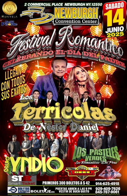 Buy tickets for Los terricolas De Nestor Daniel , Grupo Yndio, Los Pasteles Verdes , DJ Jocker Los terricolas De Nestor Daniel , Grupo Yndio, Los Pasteles Verdes , DJ Jocker