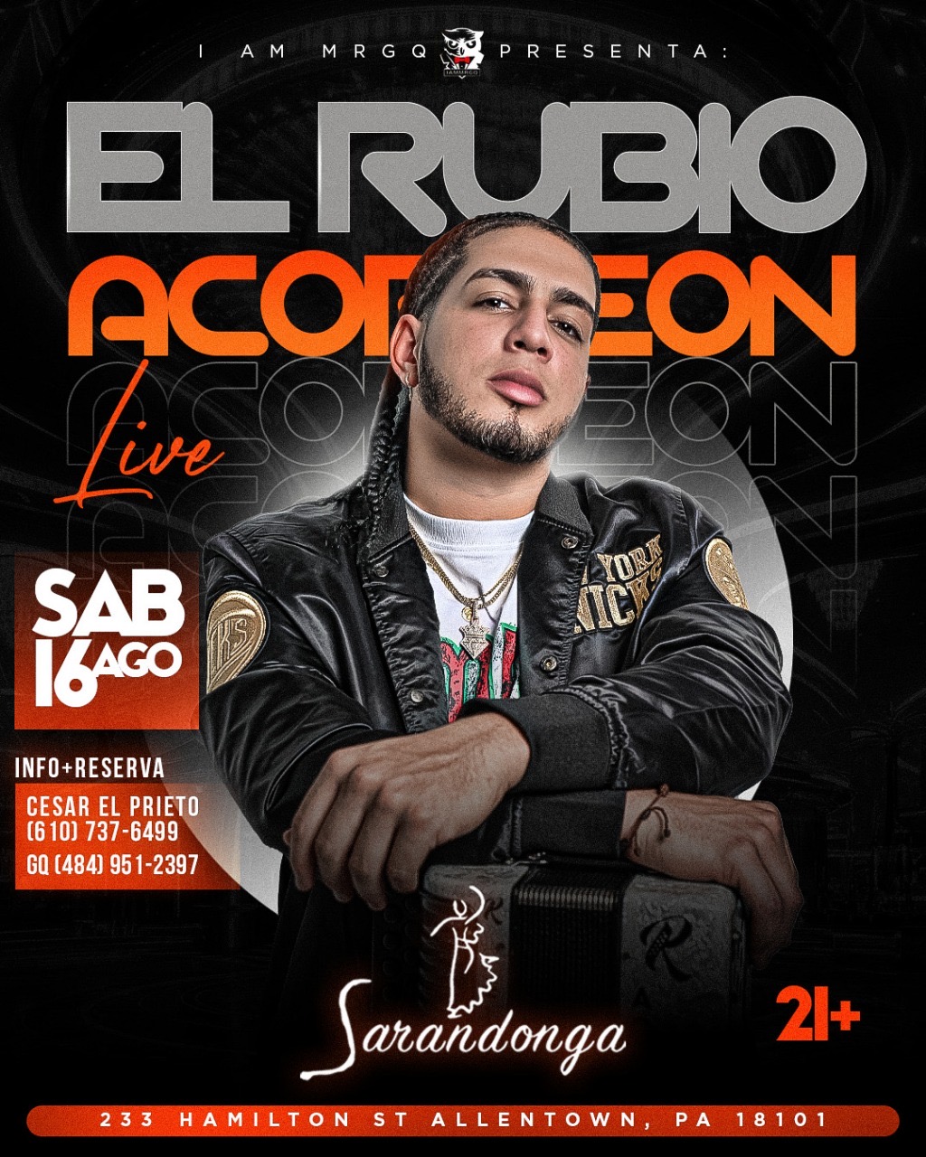 EL RUBIO ACORDEON Tickets - BoletosExpress