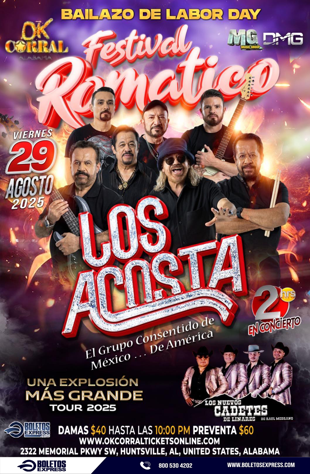 Buy tickets for LOS ACOSTA LOS ACOSTA