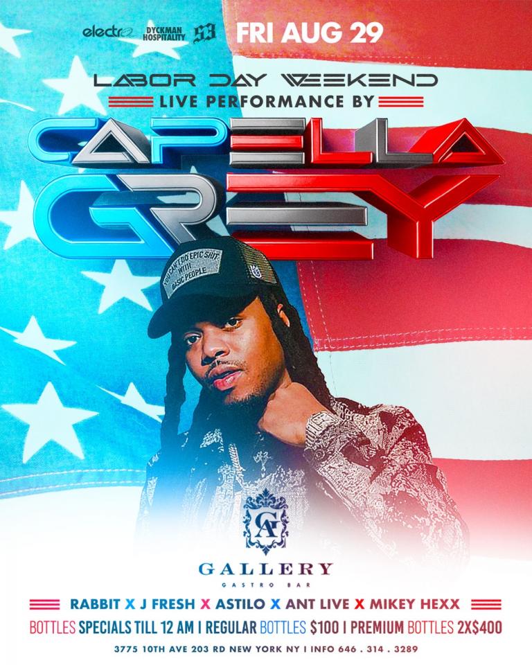 CAPELLA GREY LIVE