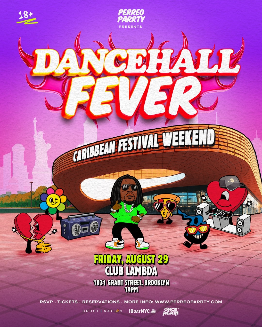 Dancehall Fever : 18+ Caribbean Festival Weekend in Williamsburg Brooklyn