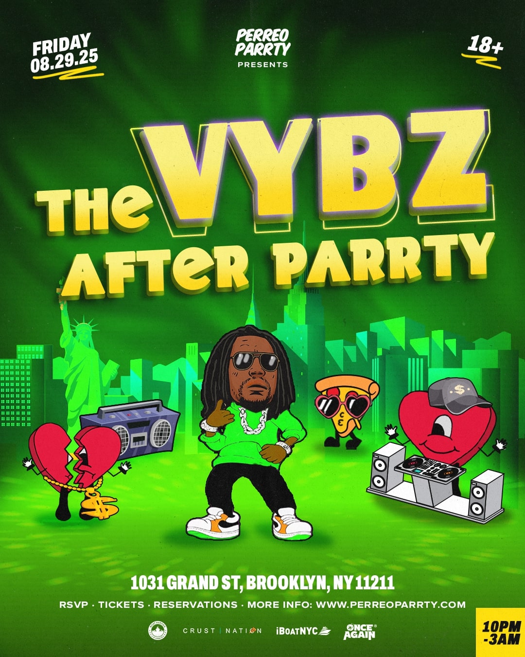 The Vybz After Parrty : 18+ Dancehall Parrty in Williamsburg Brooklyn