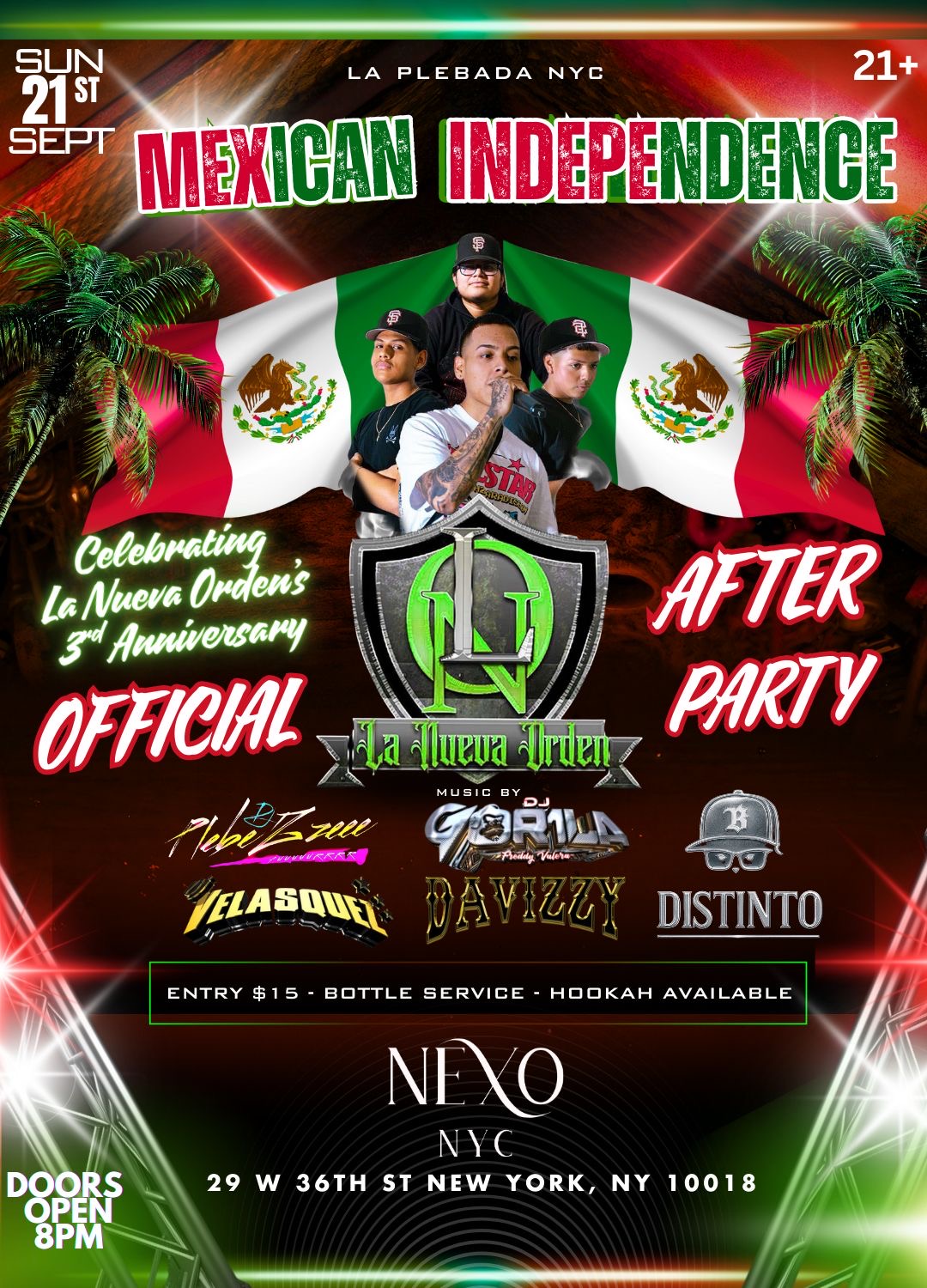Buy tickets for MEXICAN PARADE AFTER PARTIE MEXICAN PARADE AFTER PARTIE