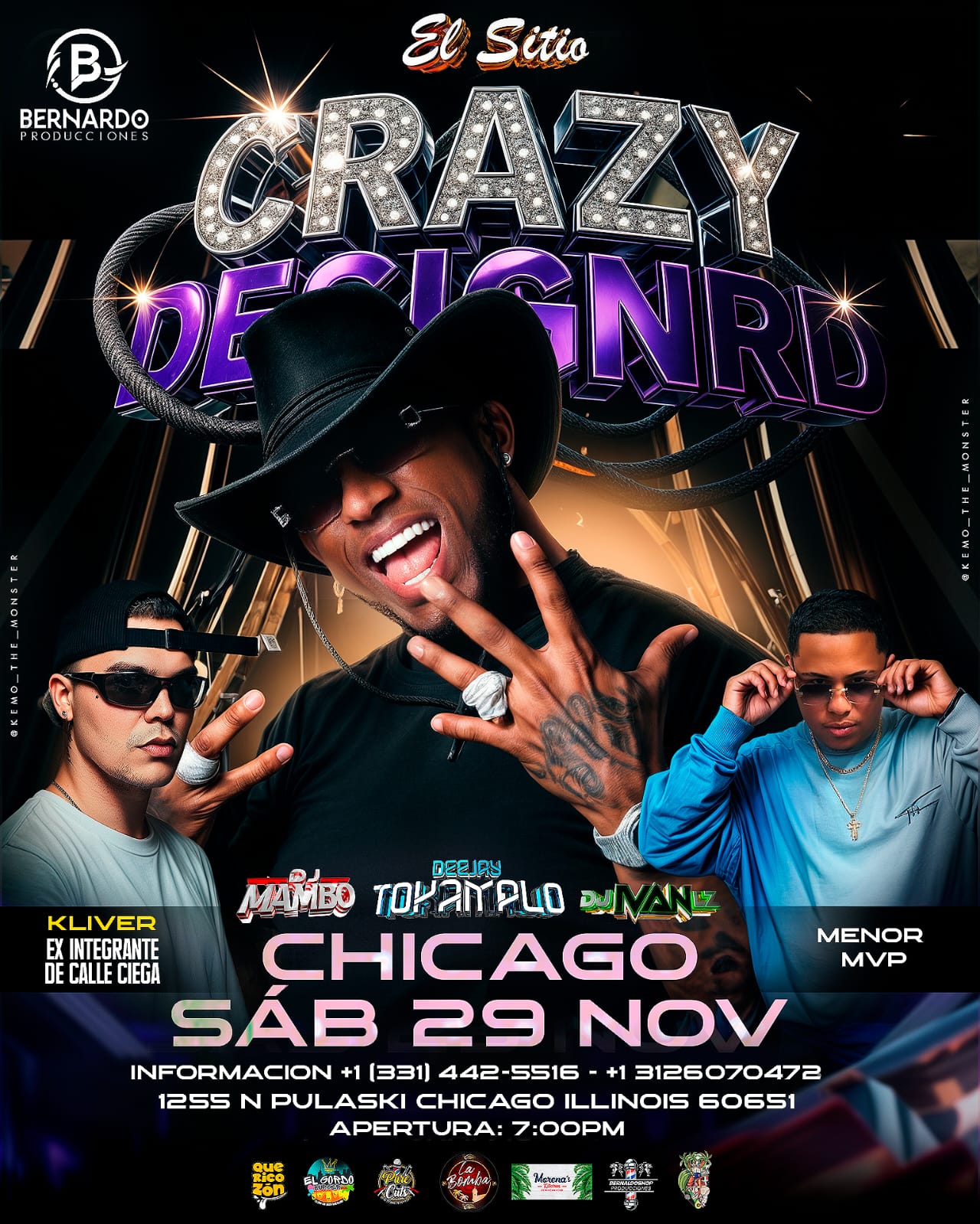 Buy tickets for CRAZY DESIGNRD CRAZY DESIGNRD