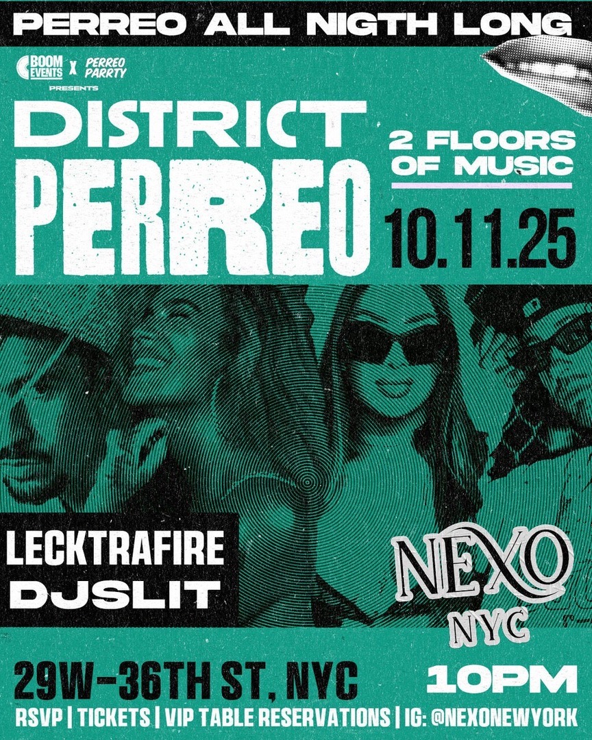 Reggaeton Perreo Parrty in New York Saturdays - Nexo NYC
