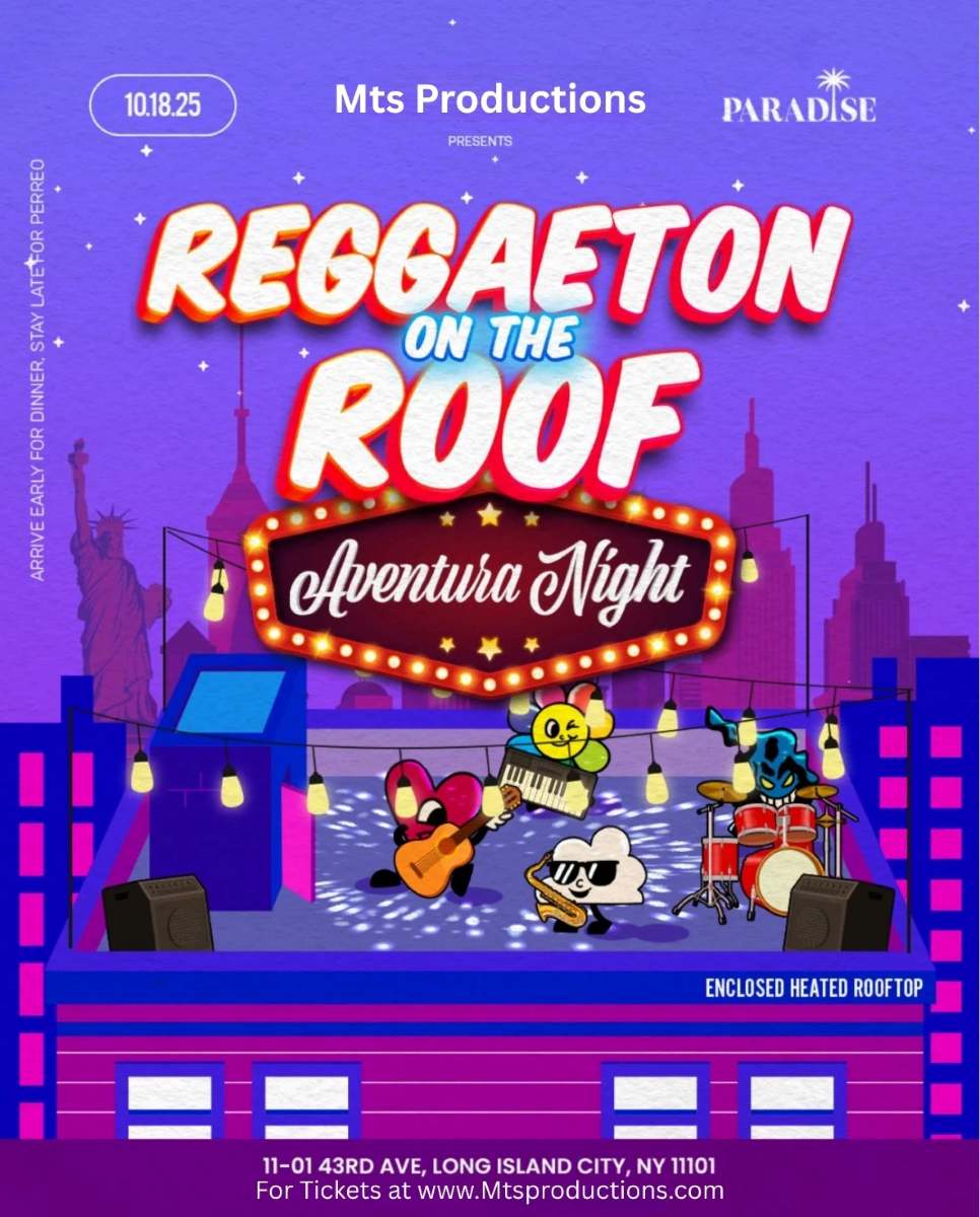 Reggaeton on the Roof | Lost in Paradise Rooftop | Sat Oct 18th