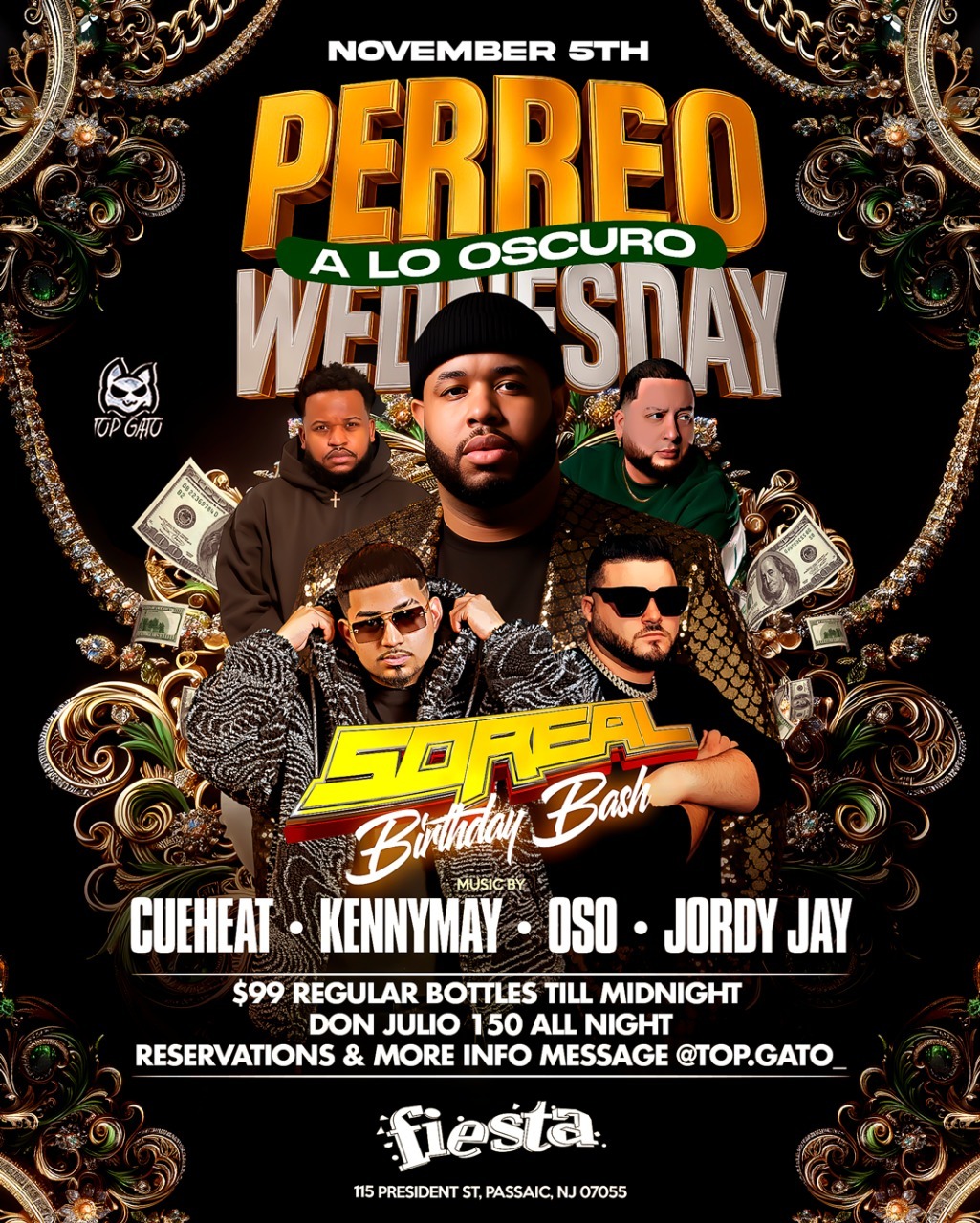 SOREAL BIRTHDAY BASH MUSIC BY CUEHEAT, KENNYMAY,OSO,JORDYJAY