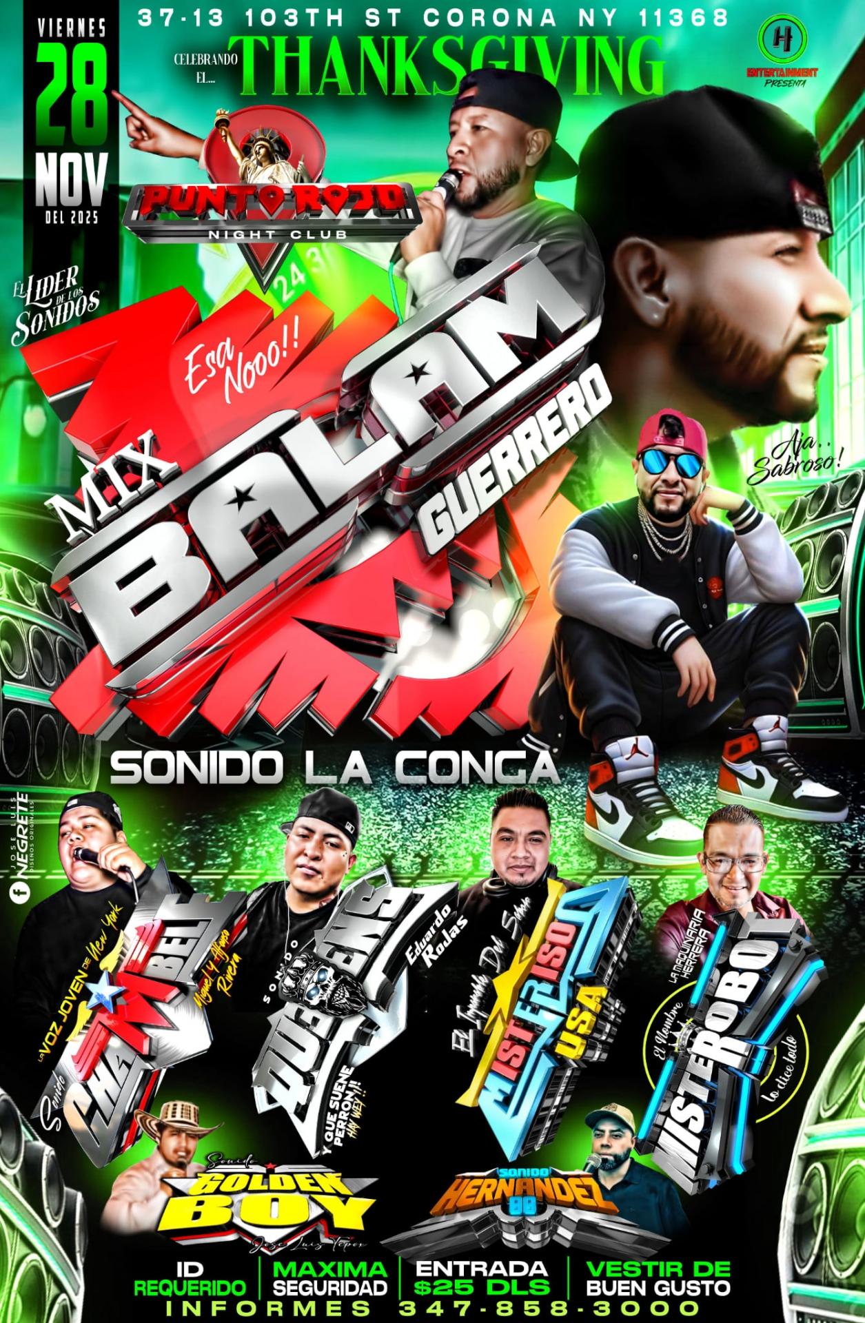 Buy tickets for MIX BALAM GERRERO MIX BALAM GERRERO