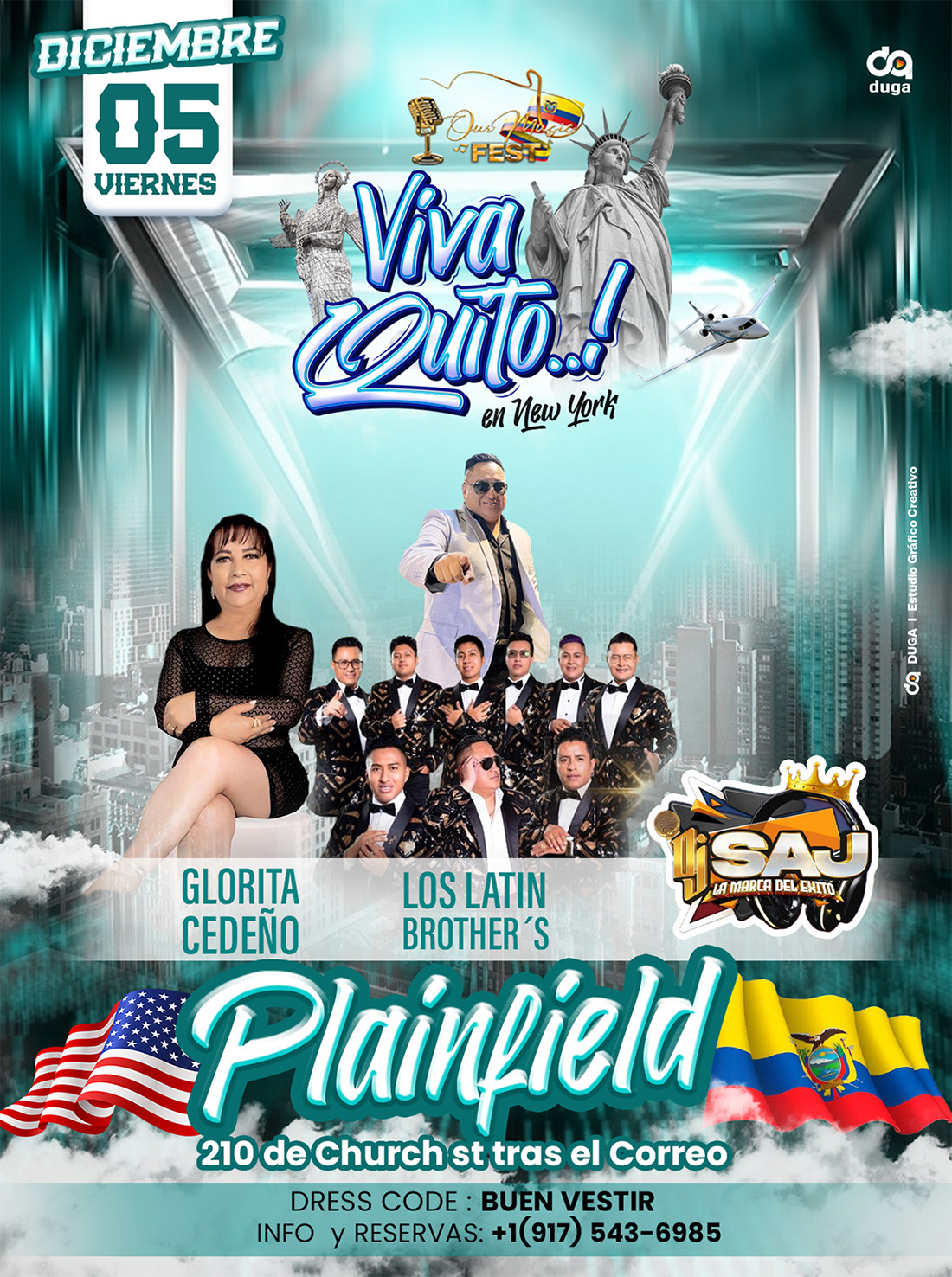 Buy tickets for VIVA QUITO | LOS LATIN BROTHERS'S | GLORITA CEDEÑO VIVA QUITO | LOS LATIN BROTHERS'S | GLORITA CEDEÑO