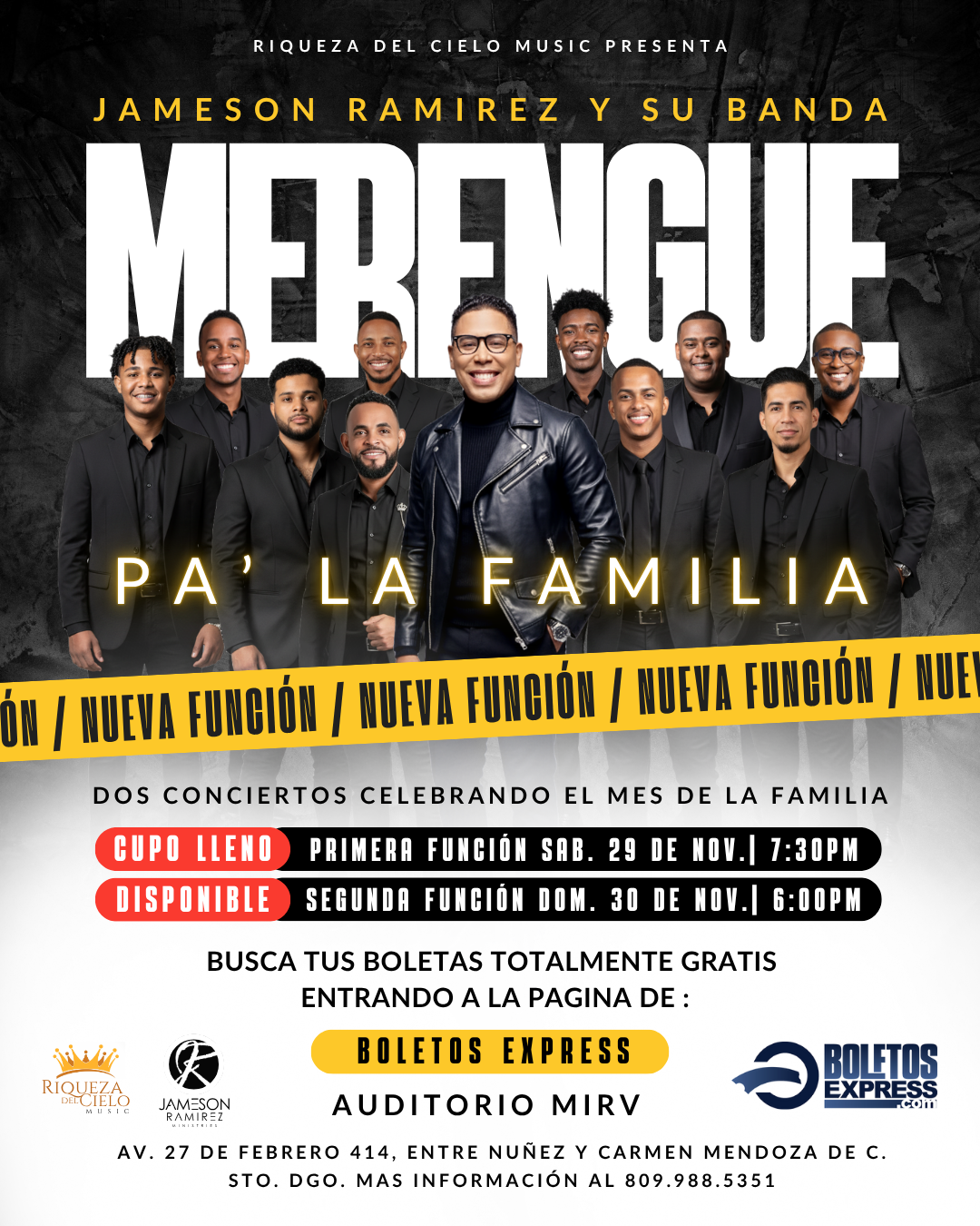 JAMESON RAMIREZ Y SU BANDA