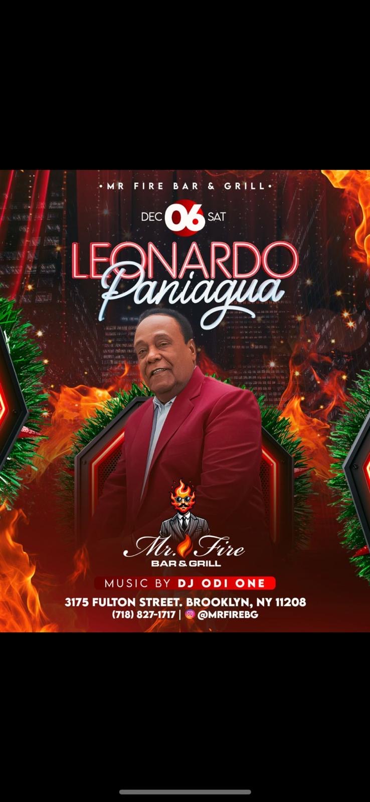 Buy tickets for LEONARDO PANIAGUA EN VIVO LEONARDO PANIAGUA EN VIVO