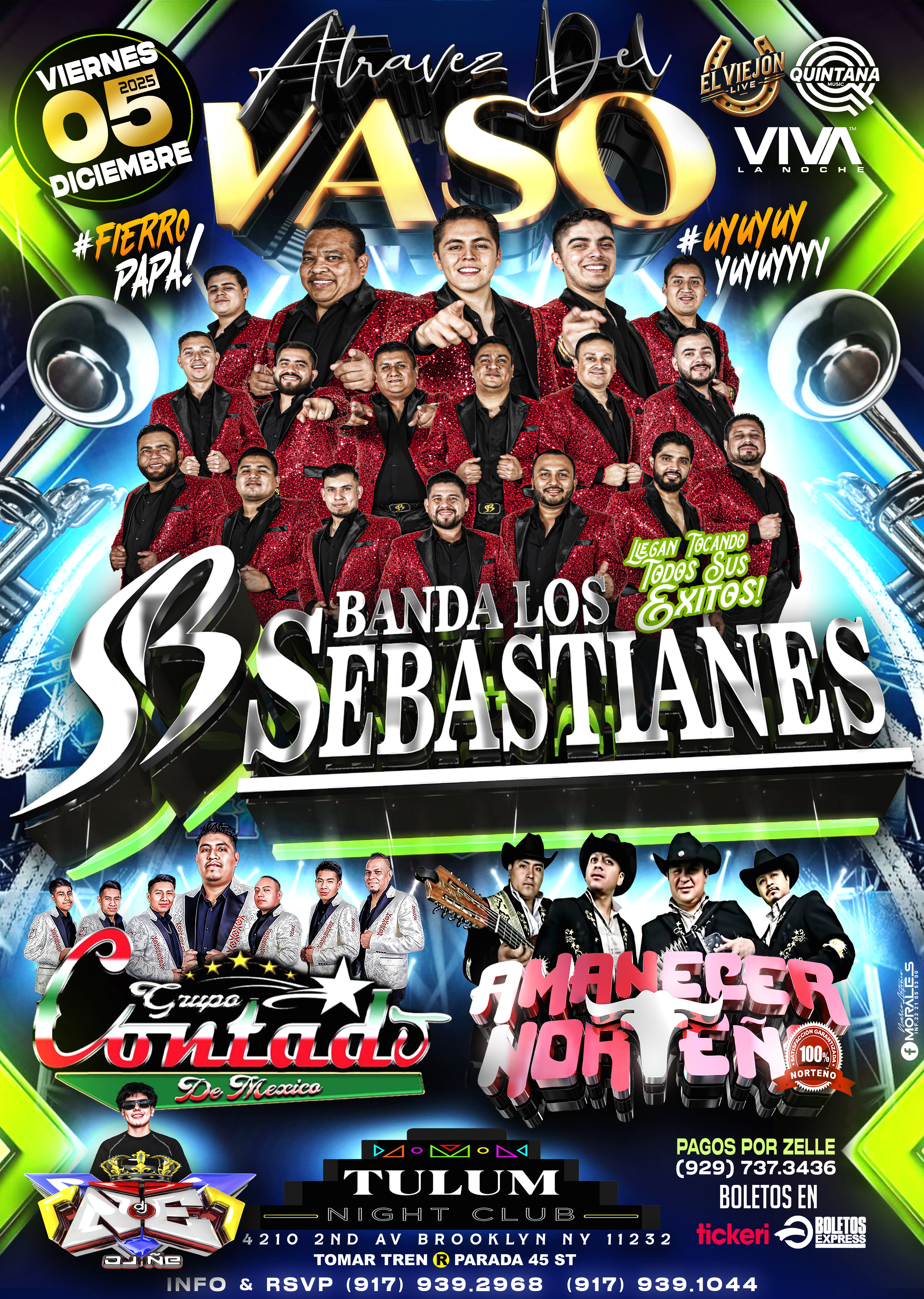BANDA LOS SEBASTIANES | GRUPO CONTADO & AMANECER NORTEÑO