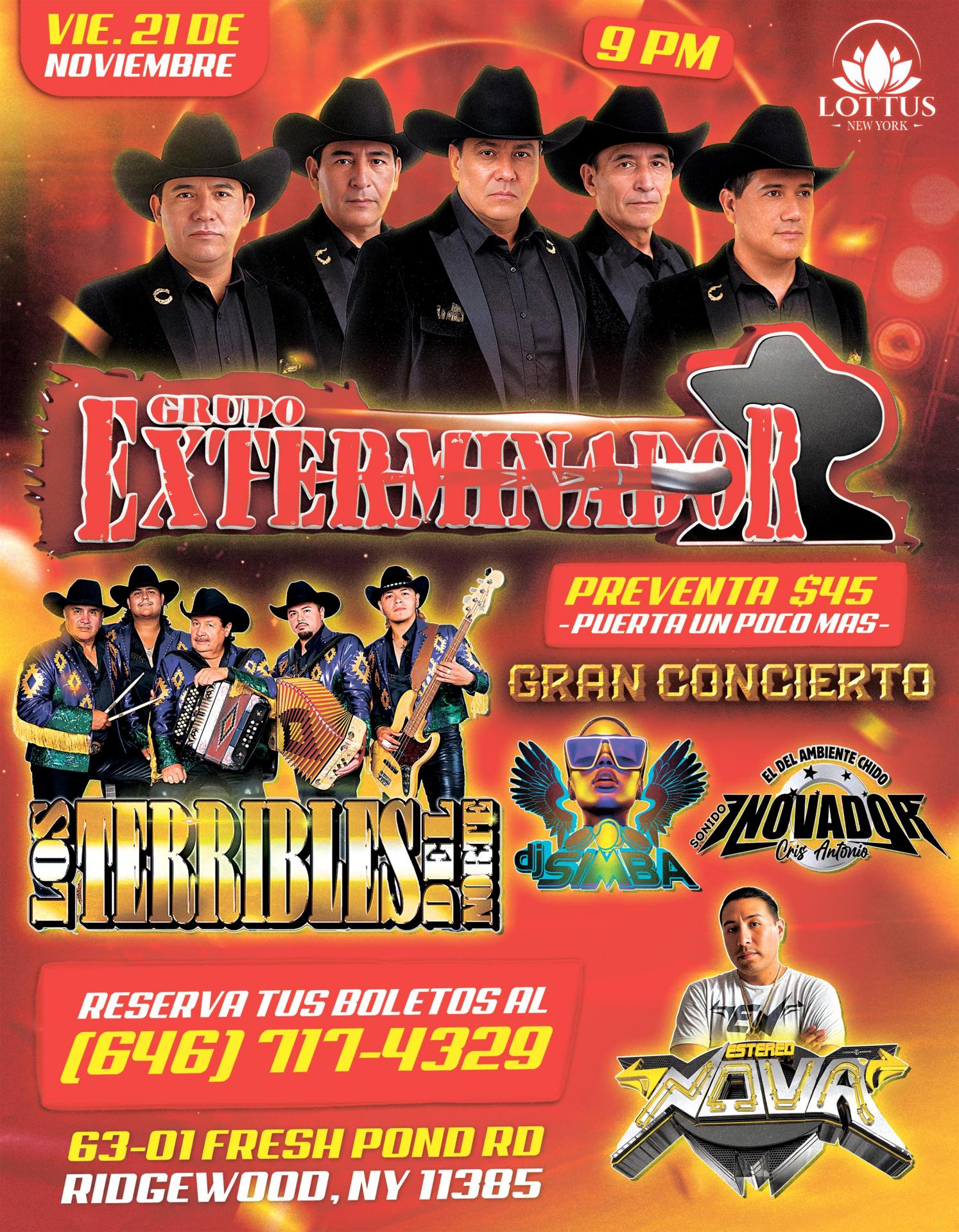 Buy tickets for EXTERMINADOR EXTERMINADOR