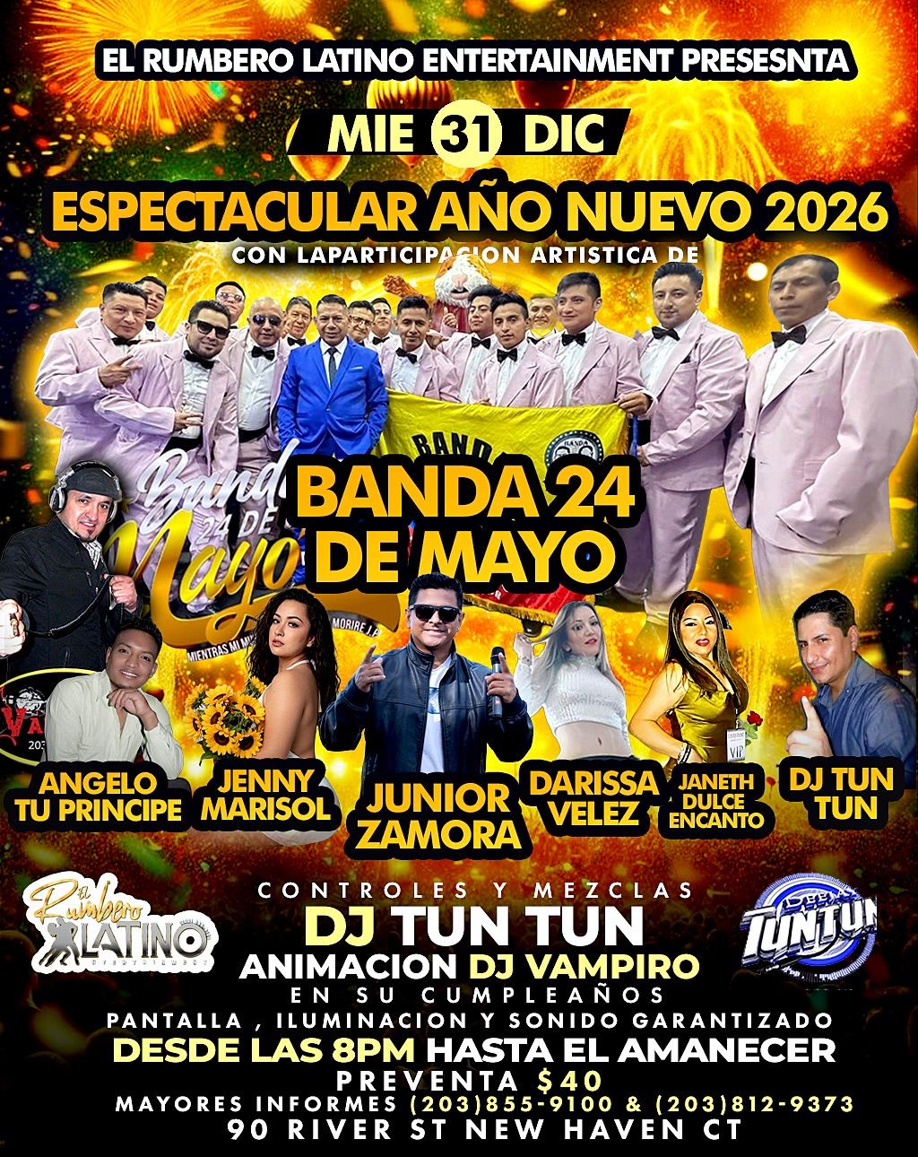 Buy tickets for ESPECTACULAR AÑO NUEVO 2026 ESPECTACULAR AÑO NUEVO 2026