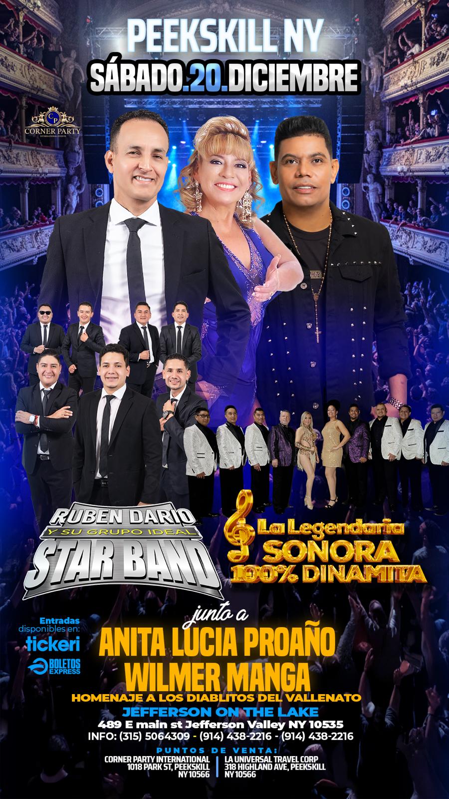 RUBEN DARIO Y SU GRUPO IDEAL STAR BAND | LA LEGENDARIA SONORA DINAMITA
