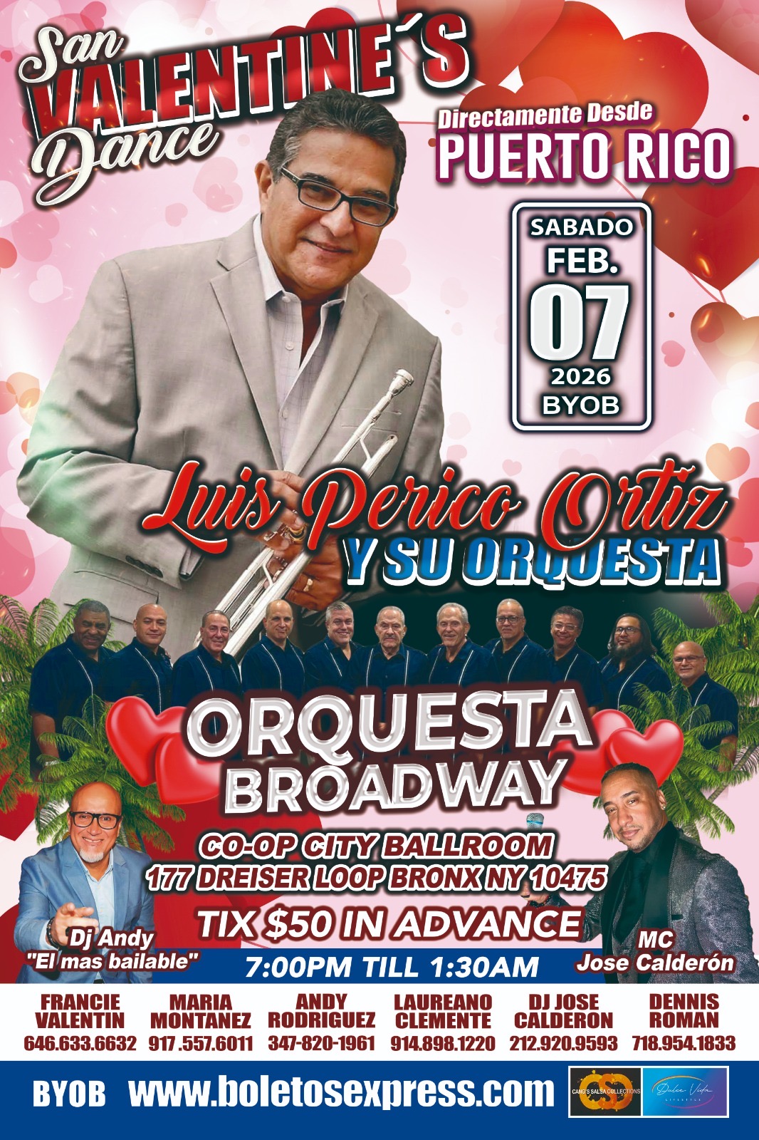 Buy tickets for LUIS PERICO ORTIZ Y SU ORQUESTA LUIS PERICO ORTIZ Y SU ORQUESTA