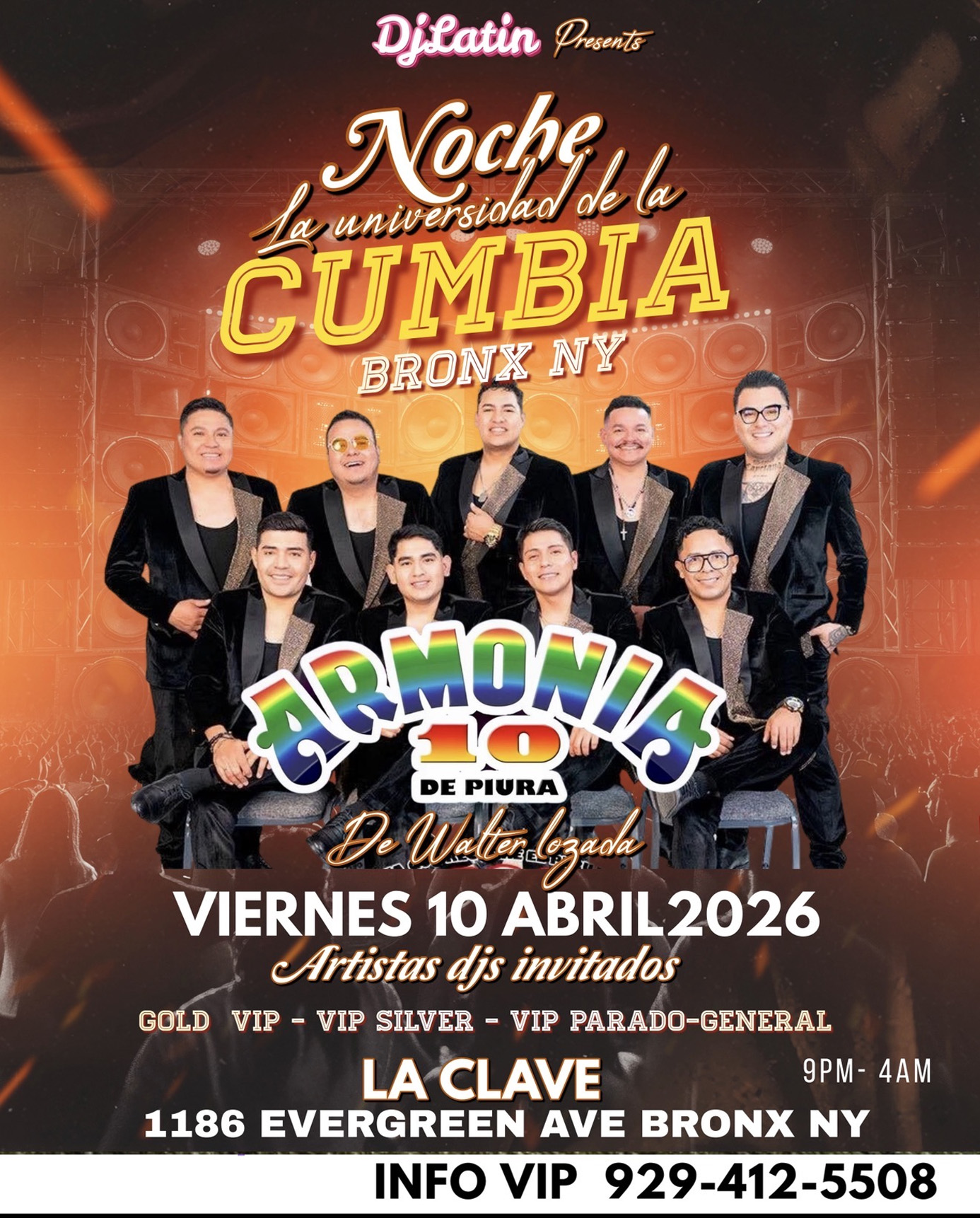 Buy tickets for ARMONIA 10 EN BRONX NY. ARMONIA 10 EN BRONX NY.