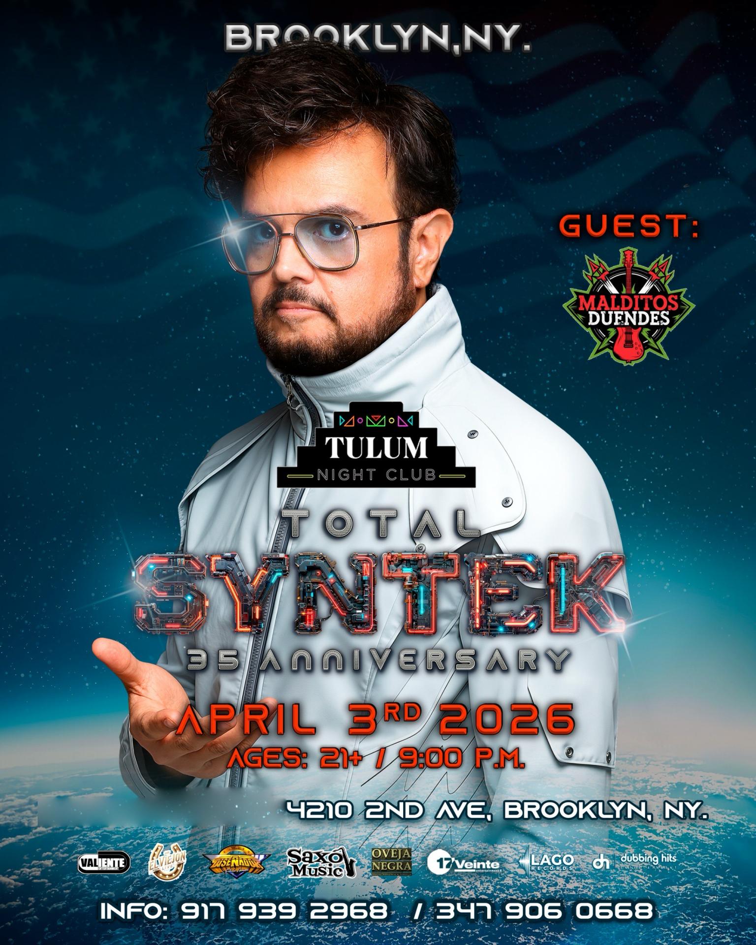 Buy tickets for SYNTEK SYNTEK