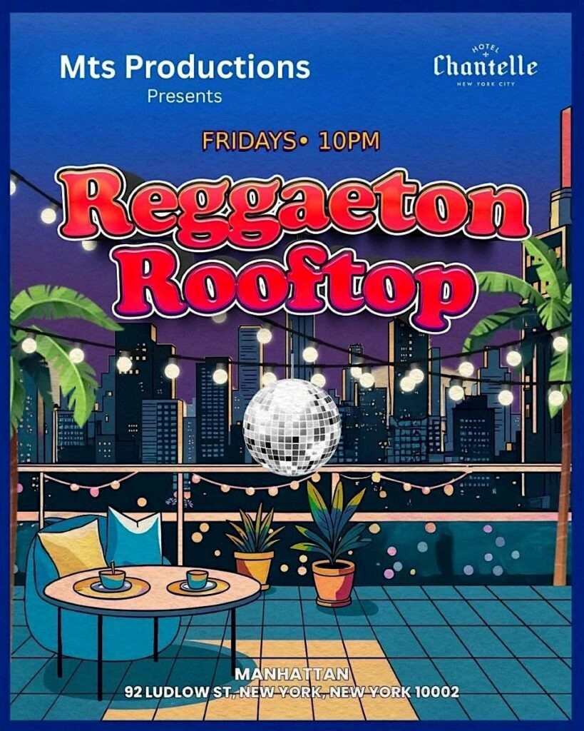 Buy tickets for Reggaeton Rooftop Fridays at Hotel Chantelle | Friday, Jan 9th Reggaeton Rooftop Fridays at Hotel Chantelle | Friday, Jan 9th