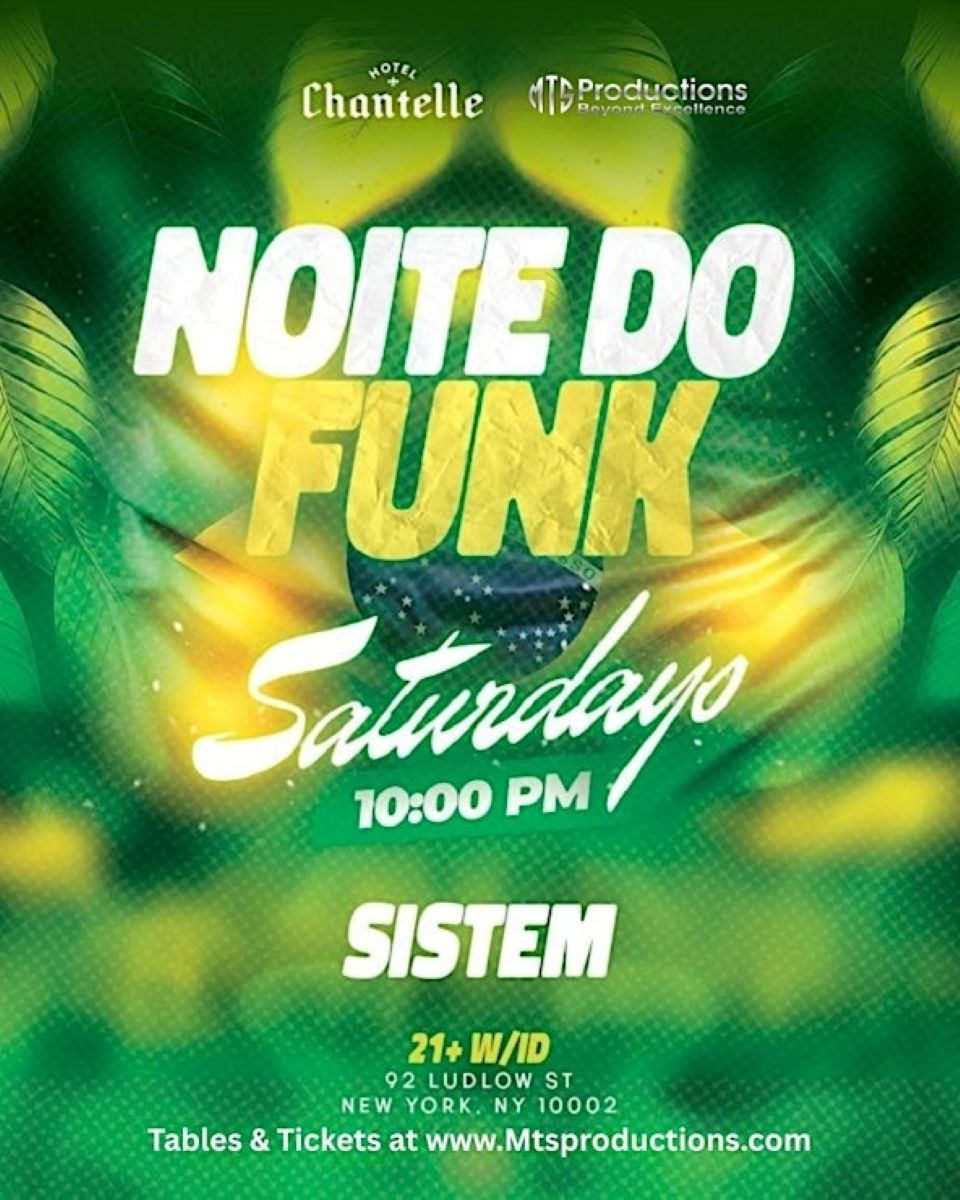 Buy tickets for Noite do Funk NYC – Brazilian Funk Party in the Lower East Side Noite do Funk NYC – Brazilian Funk Party in the Lower East Side