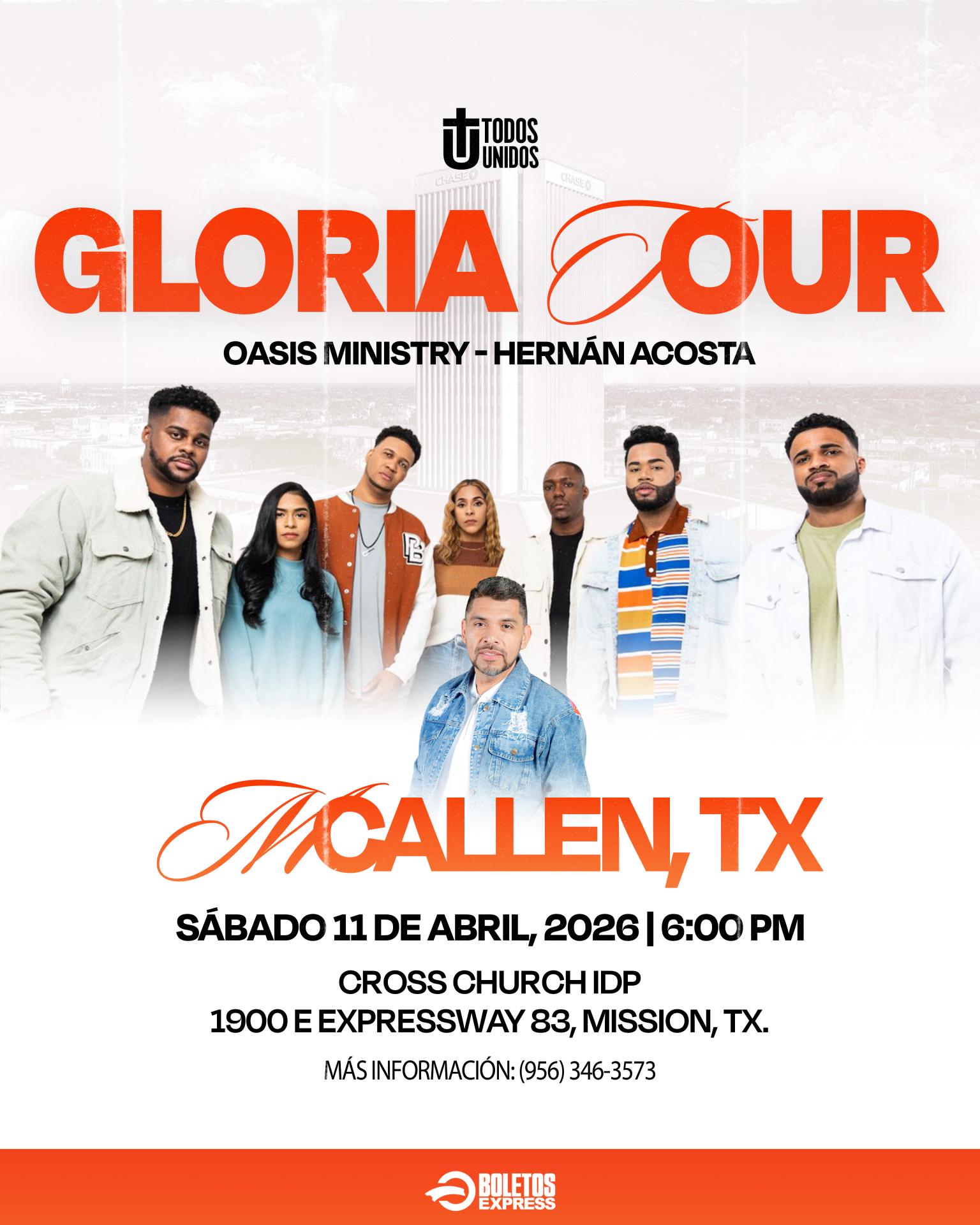 Buy tickets for Gloria Tour Gloria Tour