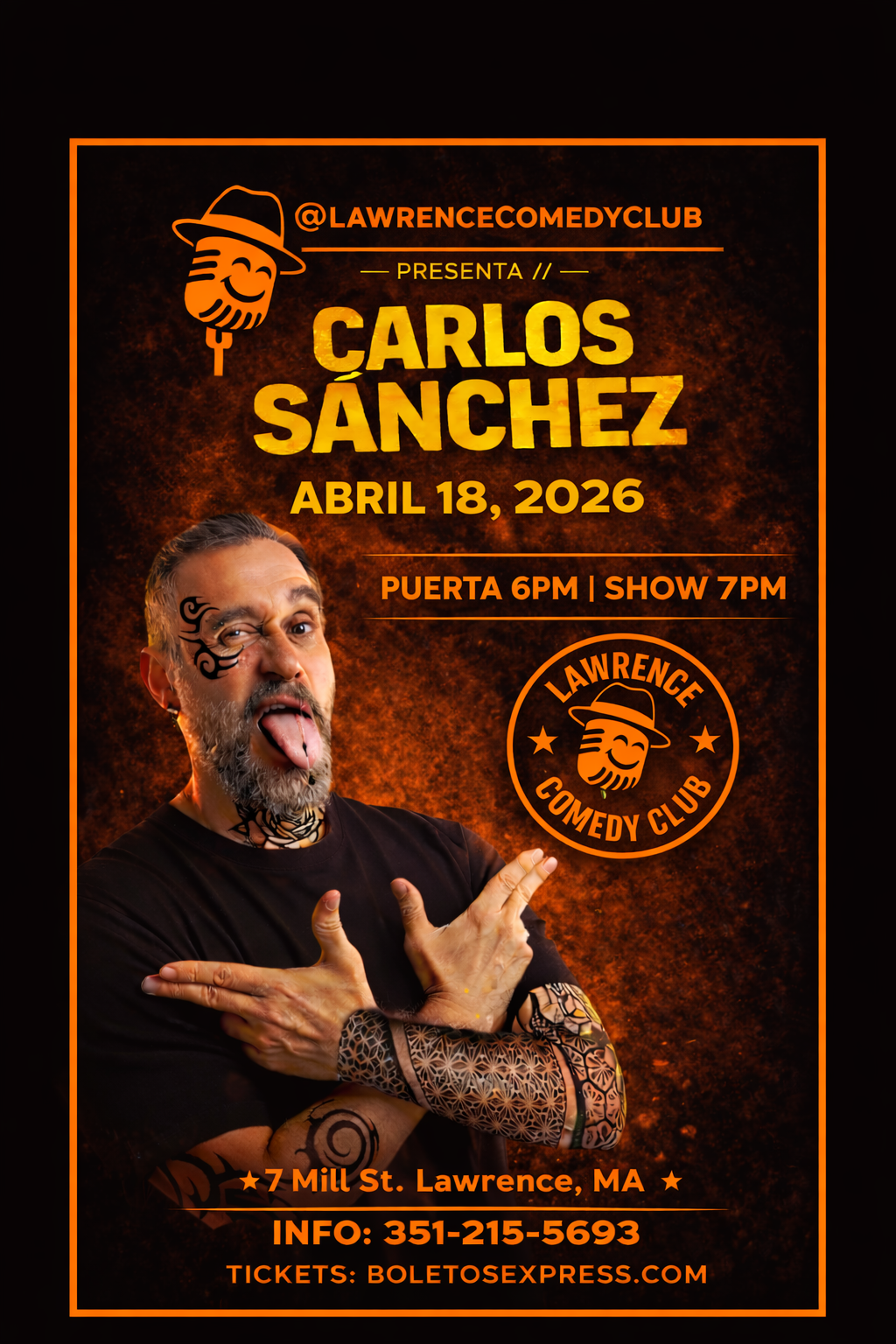 LAWRENCE COMEDY CLUB