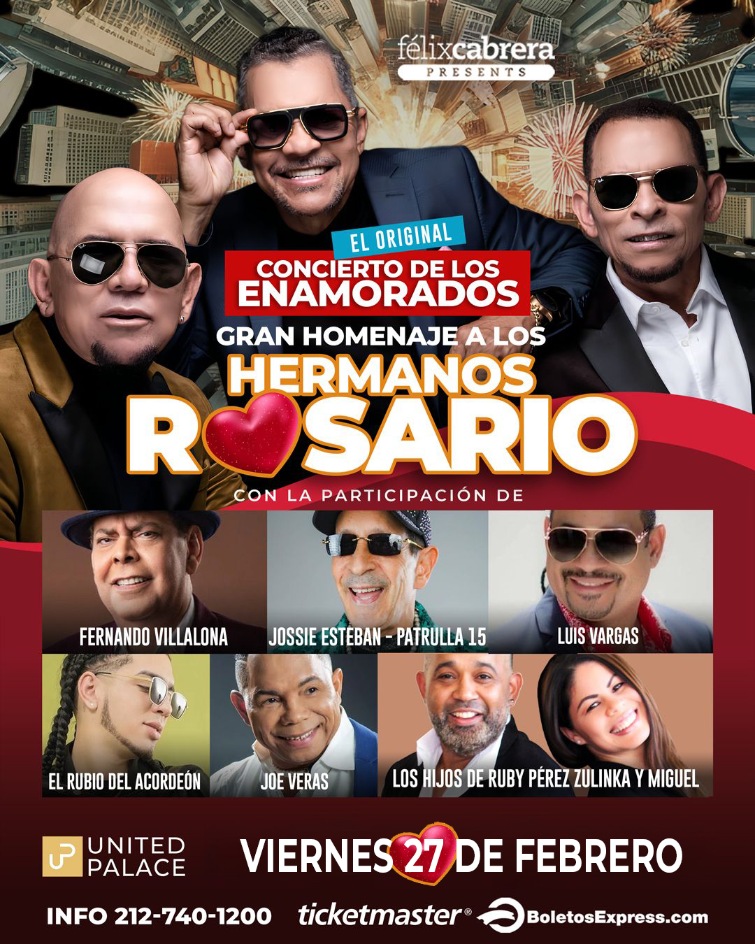 Buy tickets for LOS HERMANOS ROSARIO Y SUS AMIGOS LOS HERMANOS ROSARIO Y SUS AMIGOS