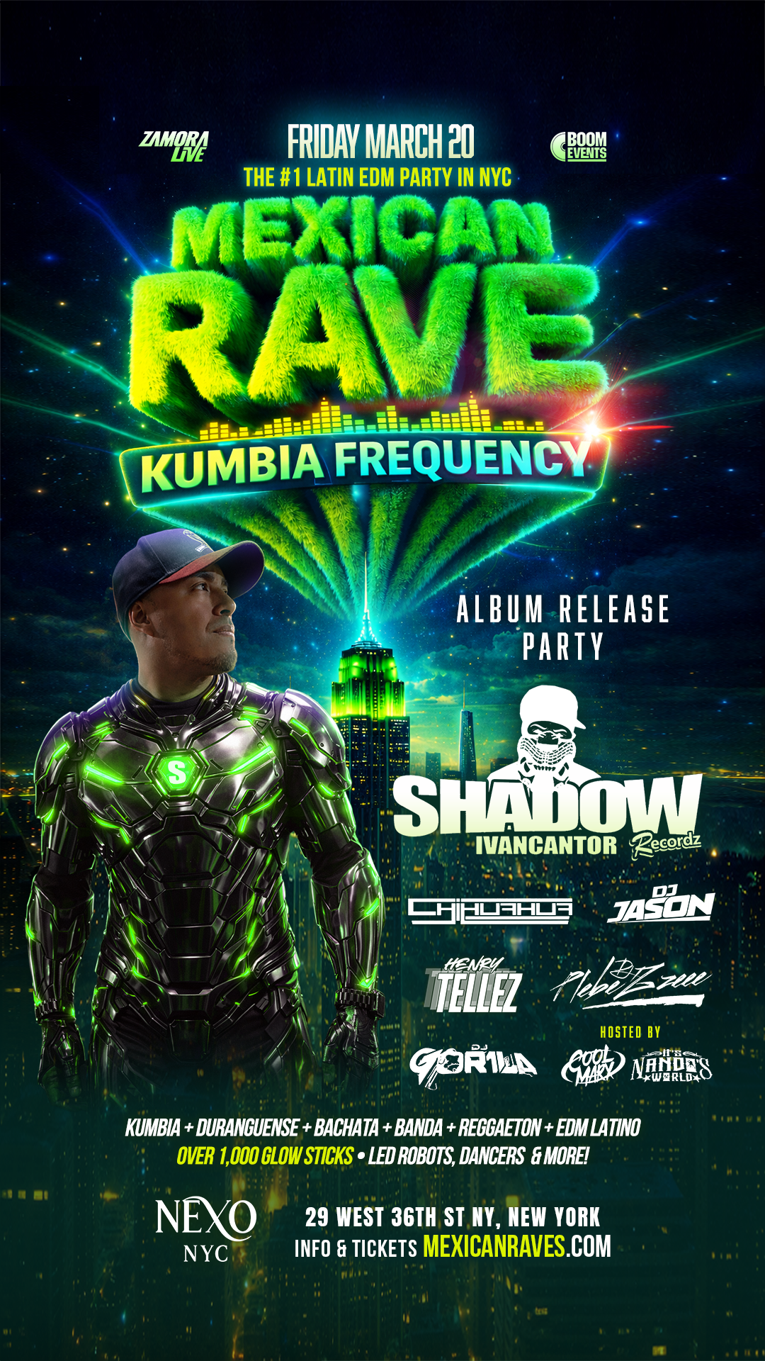 Buy tickets for MEXICAN RAVE FREQUENCY MEXICAN RAVE FREQUENCY