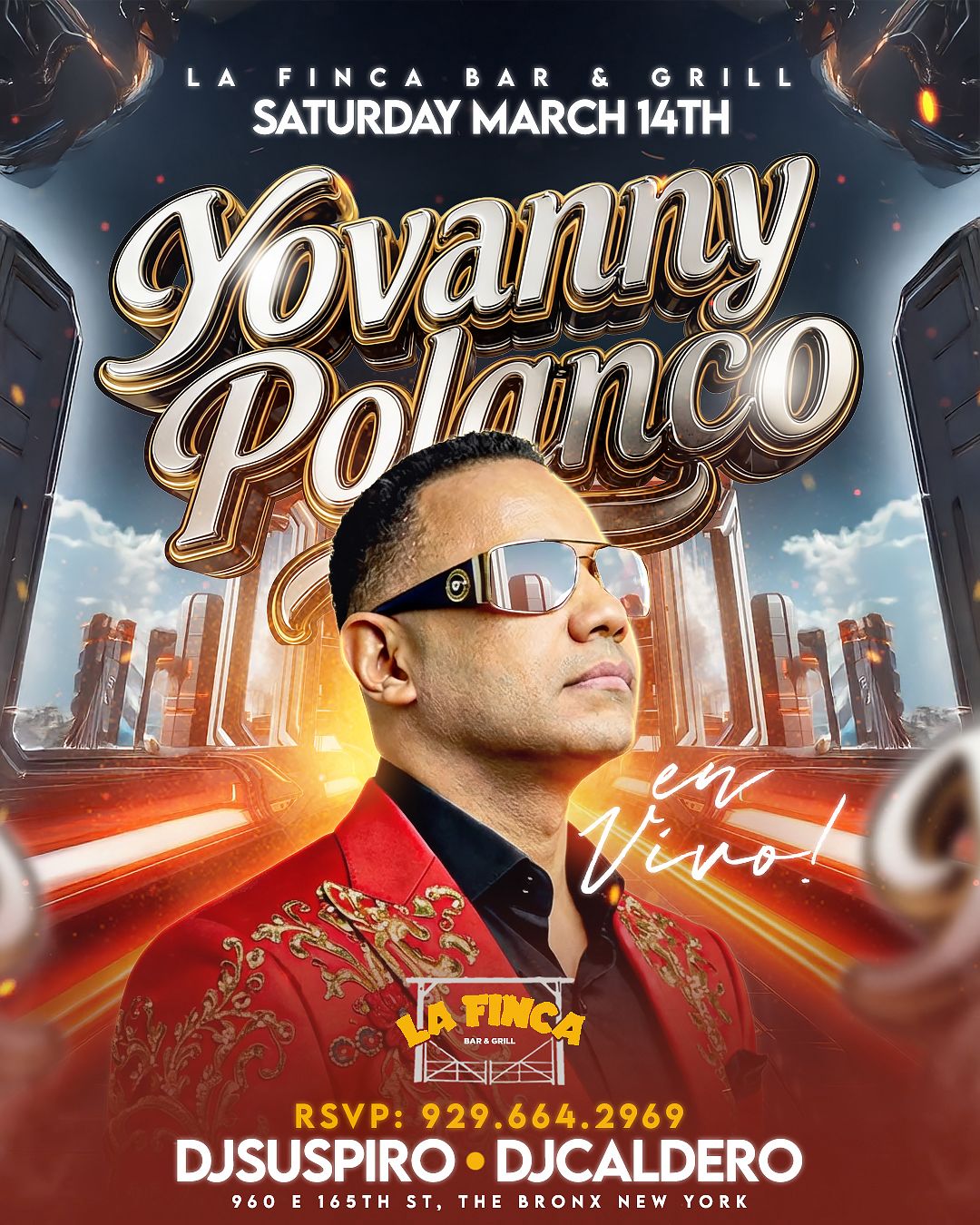 Buy tickets for YOVANNY POLANCO YOVANNY POLANCO