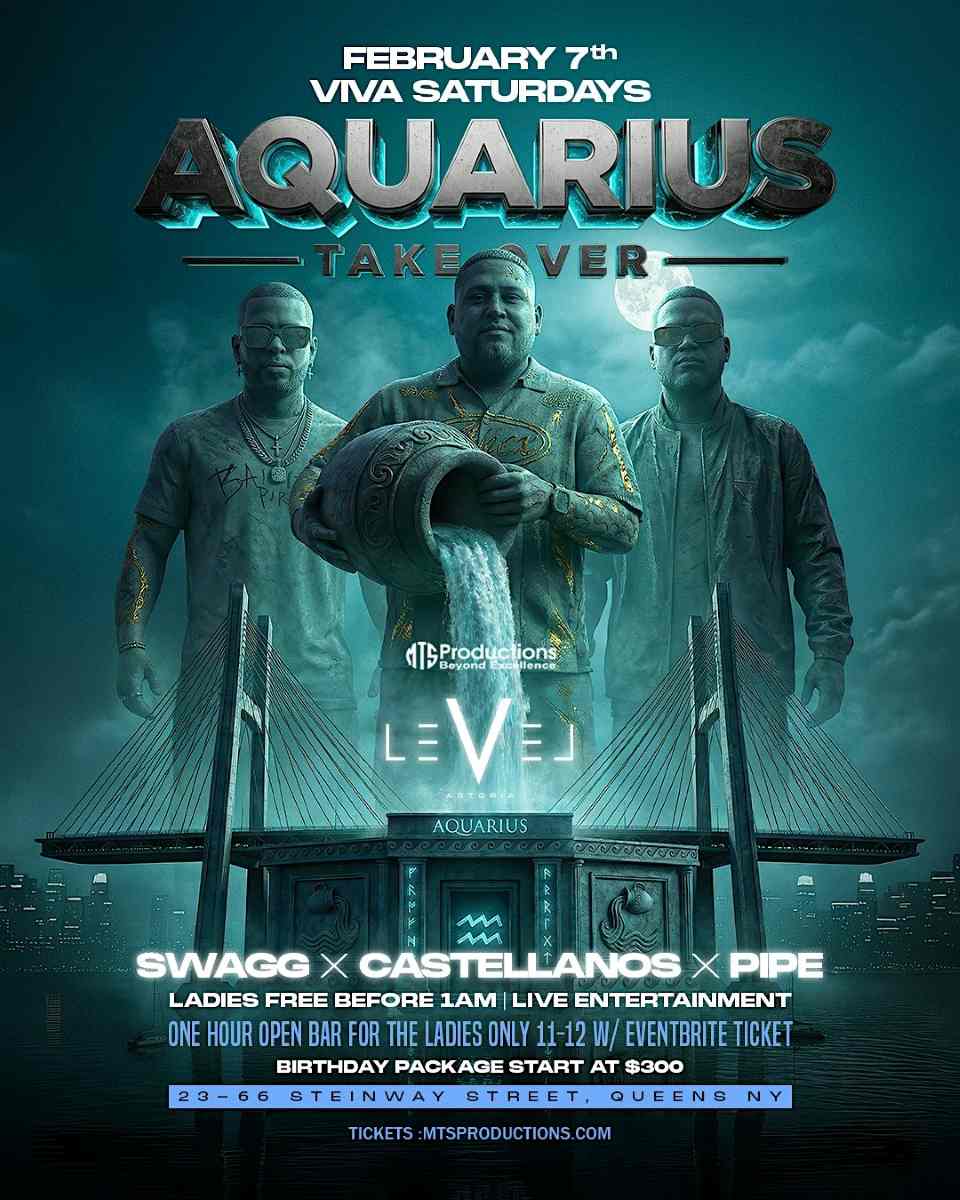 Buy tickets for Aquarius Take Over – Viva Saturdays at Level Astoria Aquarius Take Over – Viva Saturdays at Level Astoria