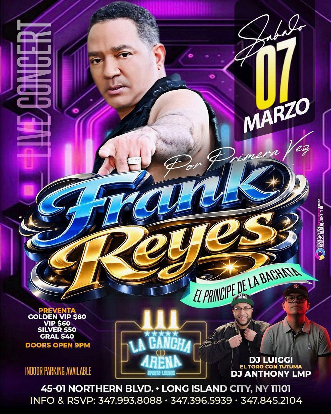 Buy tickets for FRANK REYES EL PRINCIPE DE LA BACHATA FRANK REYES EL PRINCIPE DE LA BACHATA