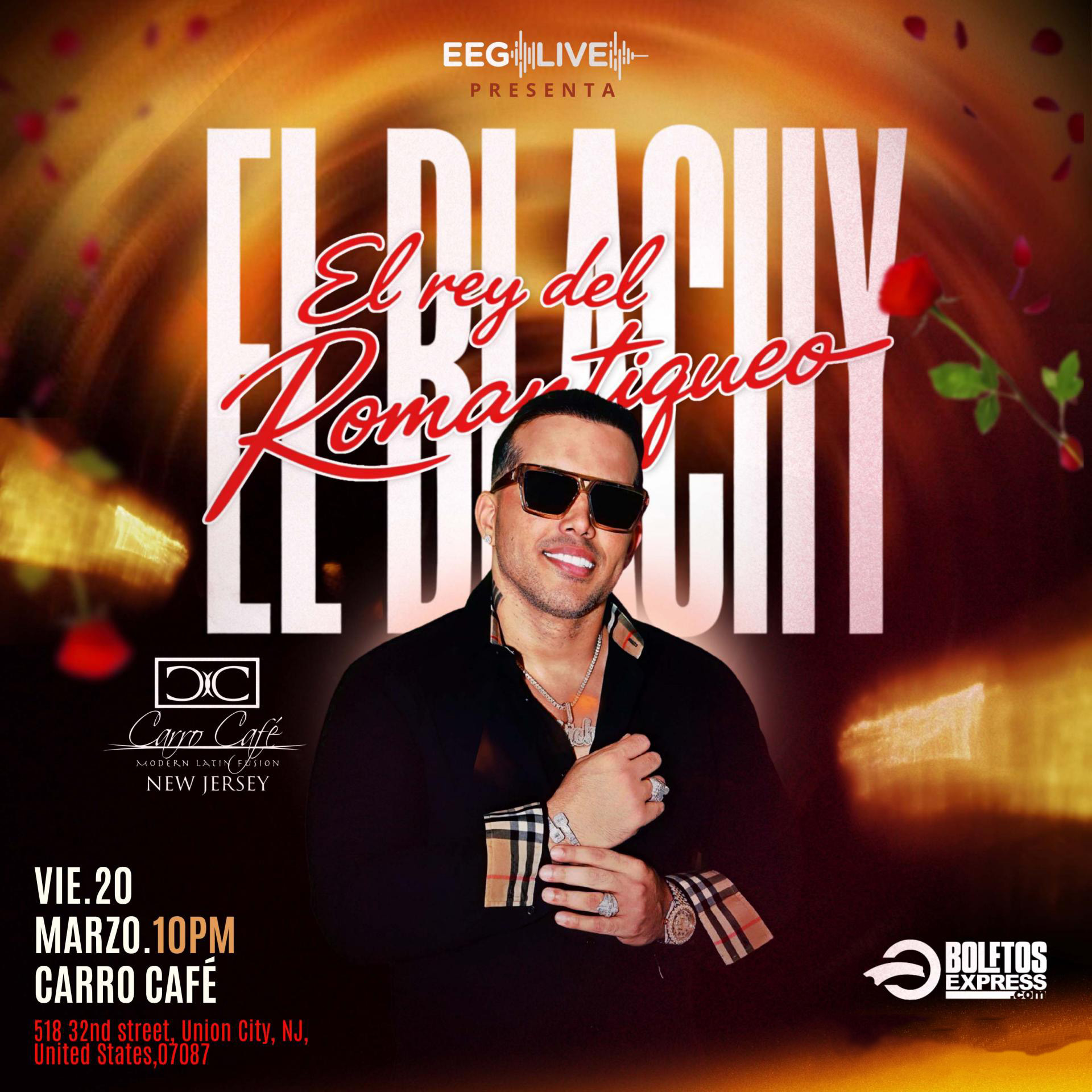 EL BLACHY En Concierto Bailable - RESERVAS MESA